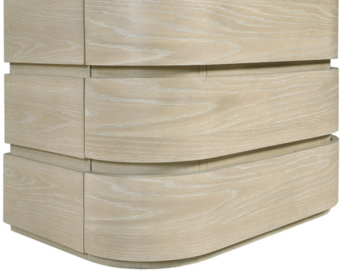 Tessa 32" Natural Solid Wood Nightstand, 1 Piece