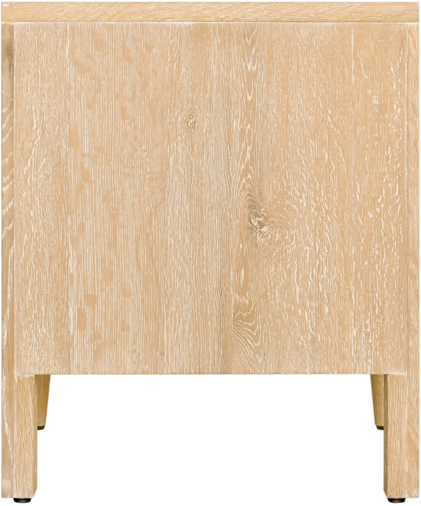 florence white oak night stand ns