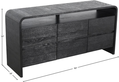 Tulip Black Dresser D