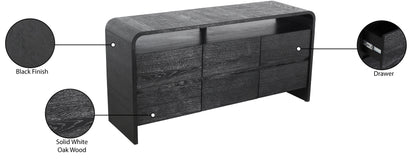 Tulip Black Dresser D