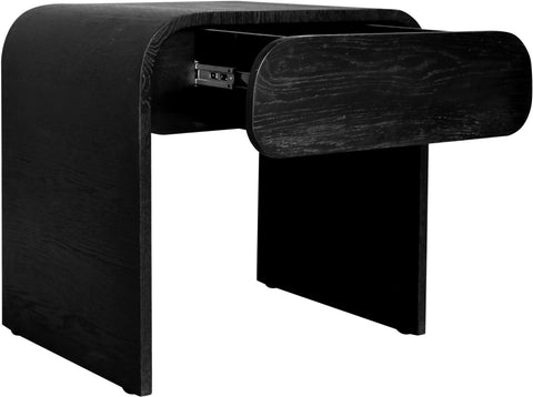 Tulip Black Oak Night Stand NS