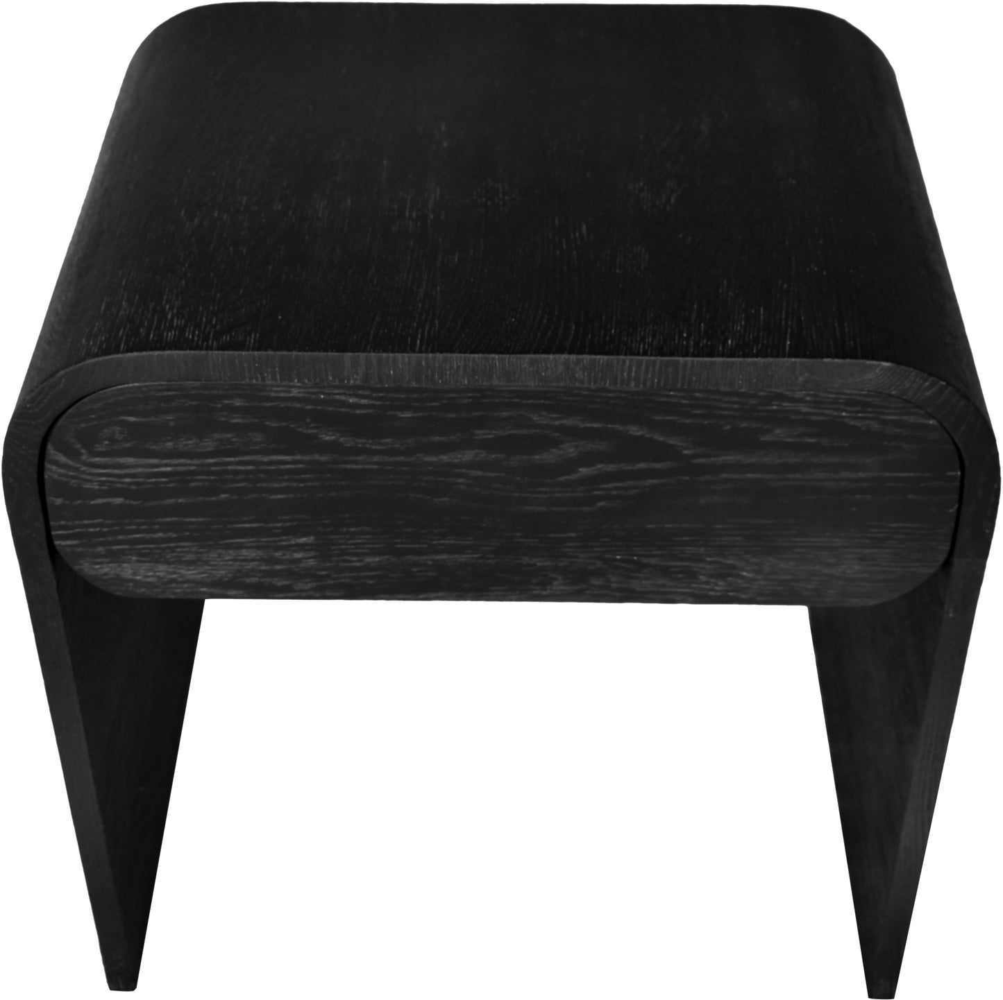 tulip black oak night stand ns