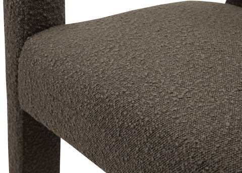 Fairfax Brown Boucle Fabric Accent/Dining Chair C