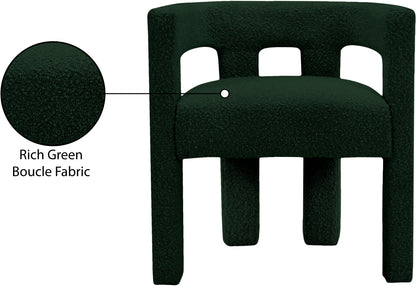 Fairfax Green Boucle Fabric Accent/Dining Chair C