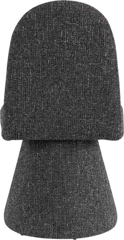 Blaire Black Fabric Upholstered Dining Chair, 2-Piece