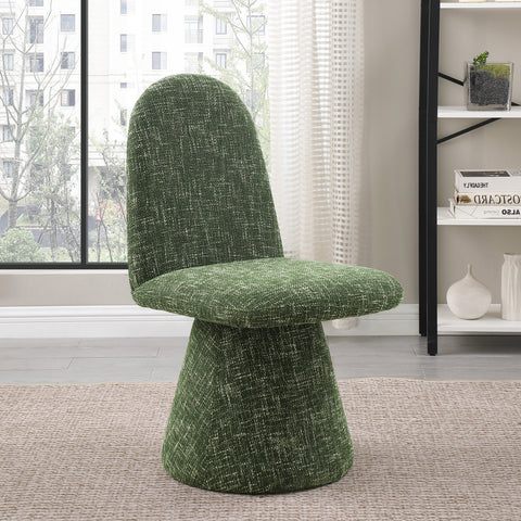 Blaire Green Fabric Upholstered Dining Chair, 2-Piece
