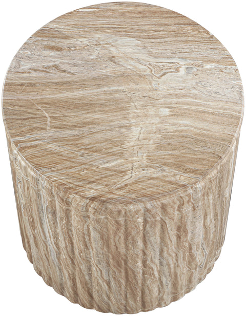 Sloane Beige Concrete Indoor/Outdoor End Table, 1 Piece