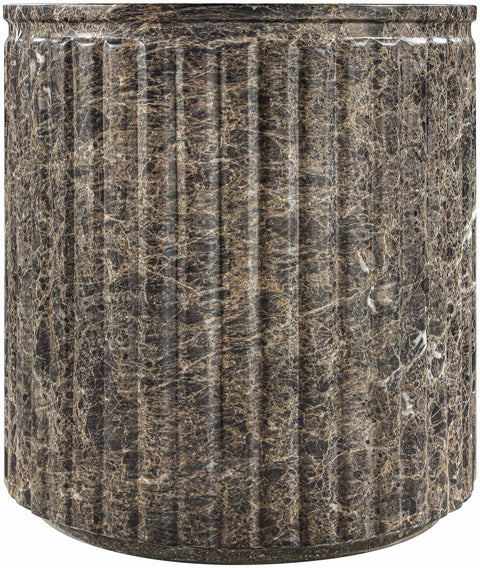 Sloane Brown Concrete Indoor/Outdoor End Table, 1 Piece