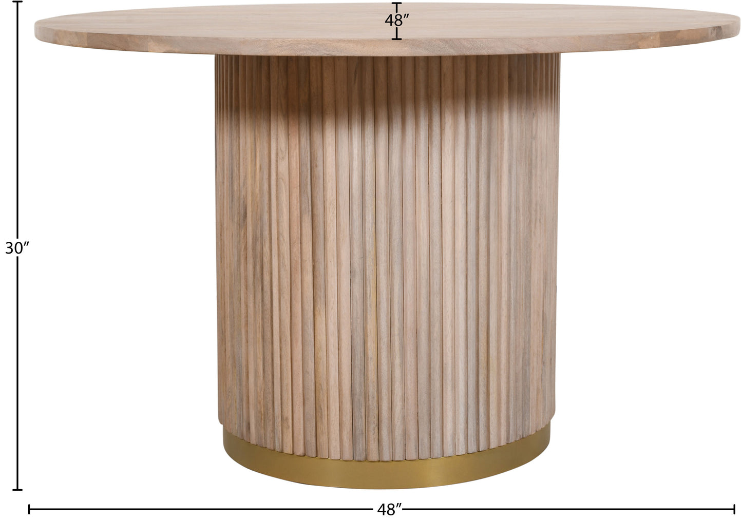 xander natural dining table t