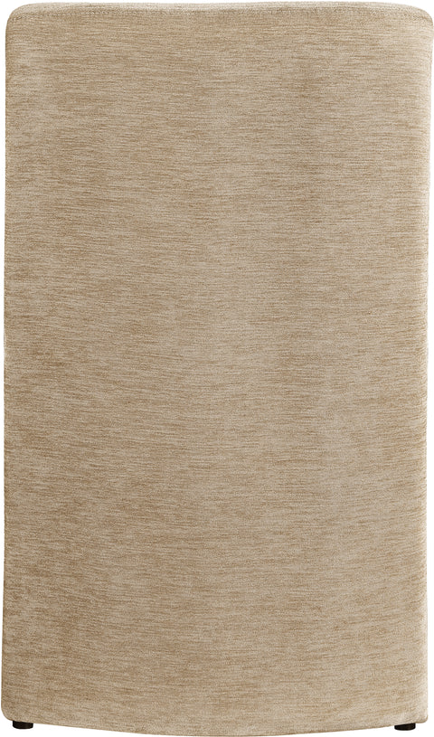 Kellan Beige Fabric Upholstered Dining Chair, 2-Piece