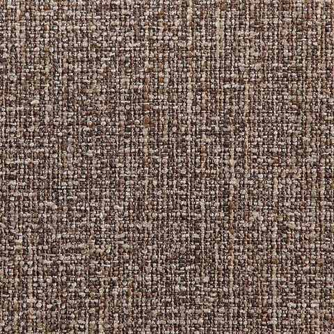 Kira Brown Linen Textured Fabric Upholstered Dining Chair, 2-Piece