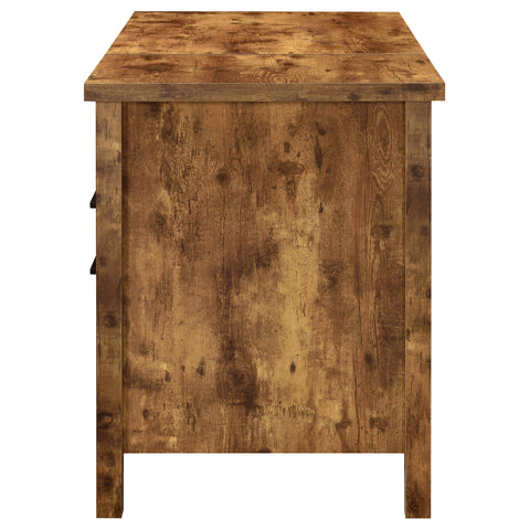 Aurora 47-inch 2-drawer Lift Top Computer Desk Rustic NutmegRustic Nutmeg