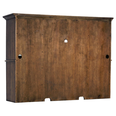 Duncan 2-door Hutch with Shelves Burnished Oak