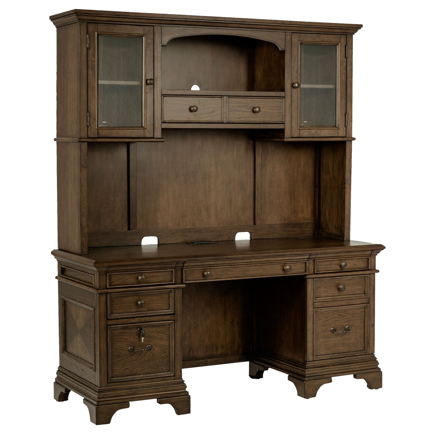 credenza desk w/ hutch