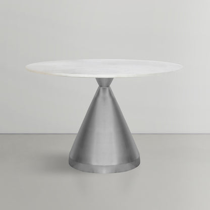 Beck White Marble Dining Table T
