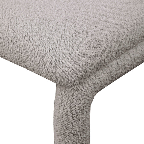 Giselle Taupe Boucle Fabric Upholstered Accent / Dining Chair, 1 Piece