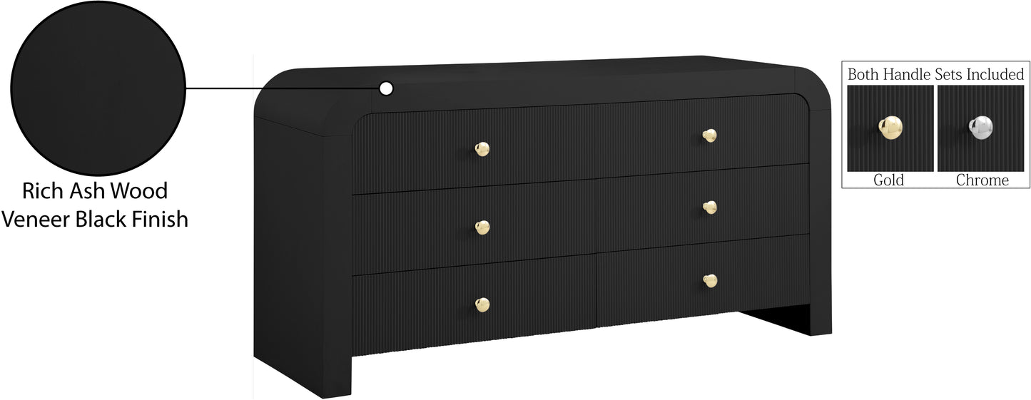 malia black dresser d