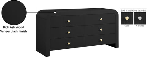 Malia Black Dresser D