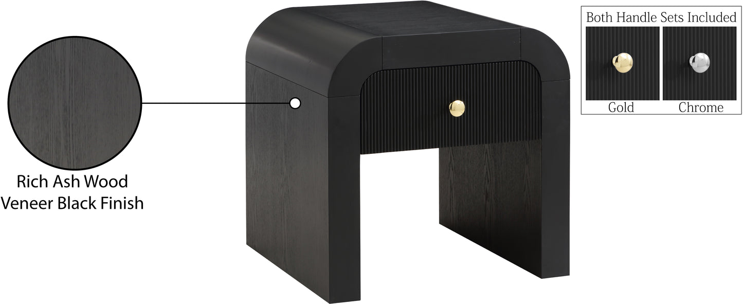 malia black end table et