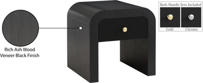 Malia Black End Table ET