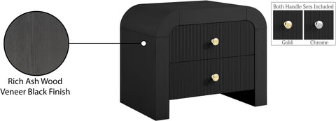 Malia Black Night Stand NS