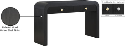 Malia Black Console Table S