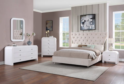 Malia White Dresser D