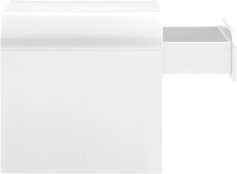 Malia White End Table ET