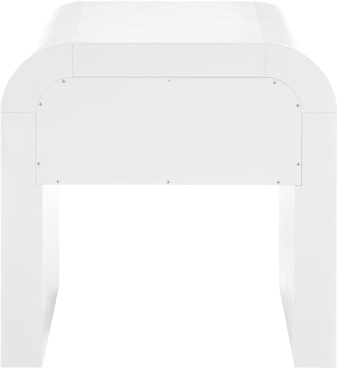Malia White End Table ET
