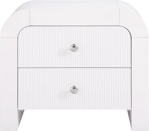 Malia White Night Stand NS