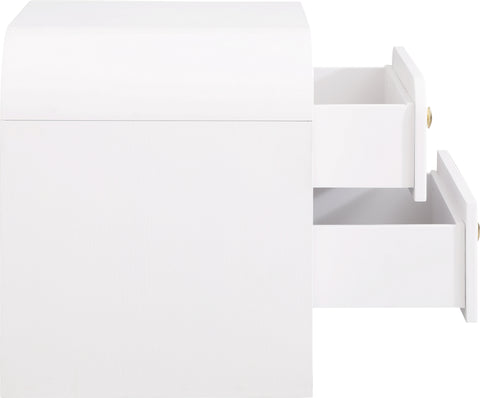 Malia White Night Stand NS