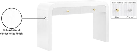 Malia White Console Table S