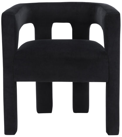 Fairfax Black Velvet Dining Chair C