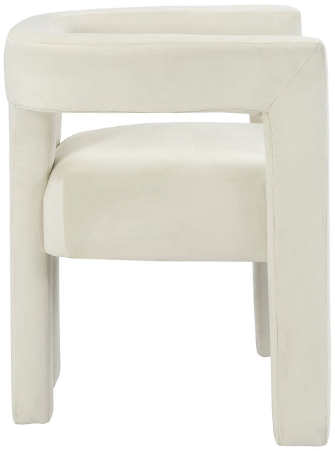 Fairfax Cream Velvet Dining Chair C