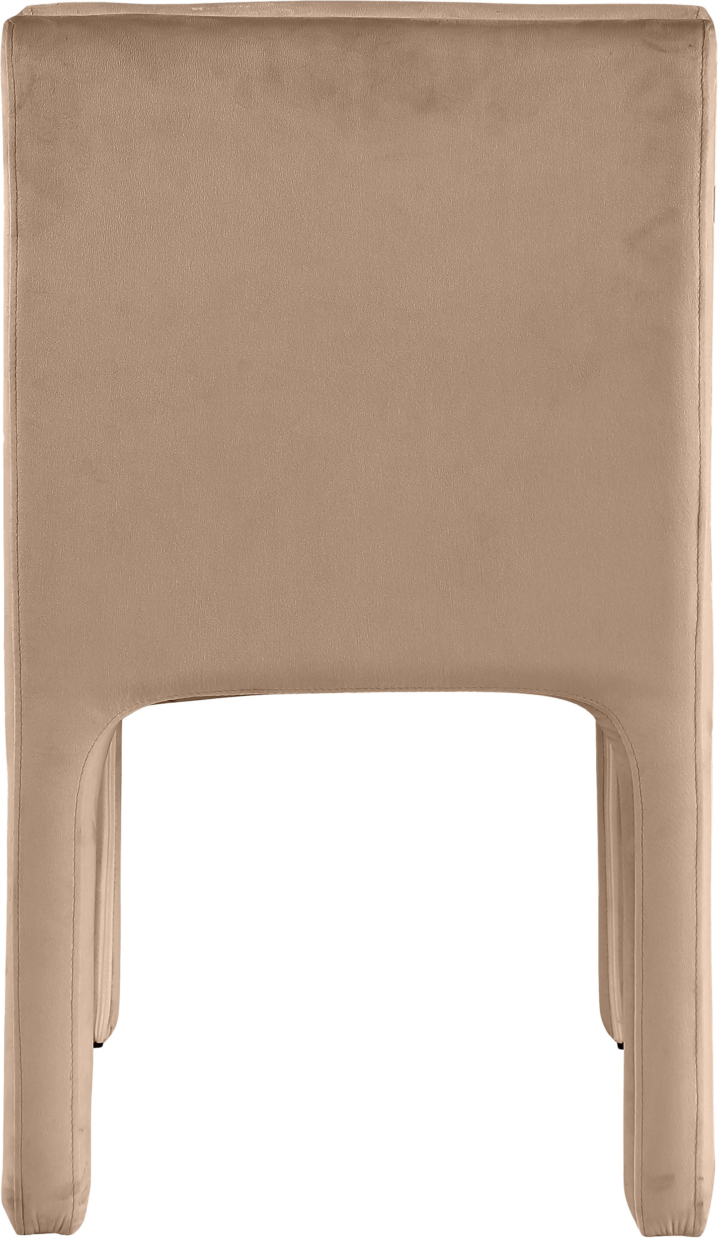 sun beige velvet dining chair c