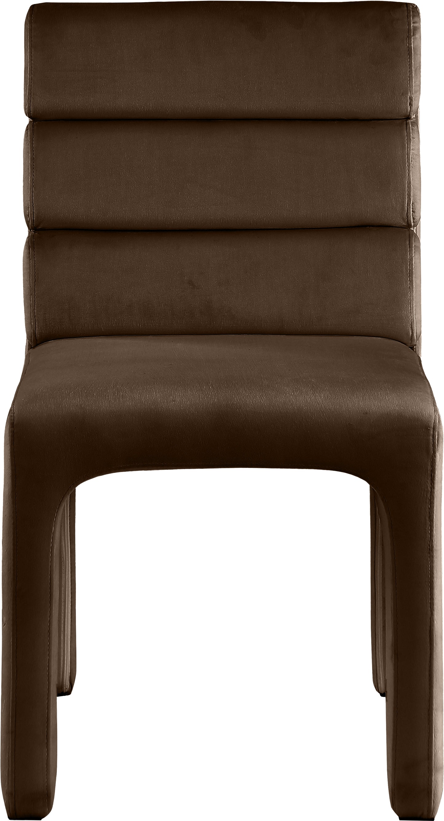 sun brown velvet dining chair c