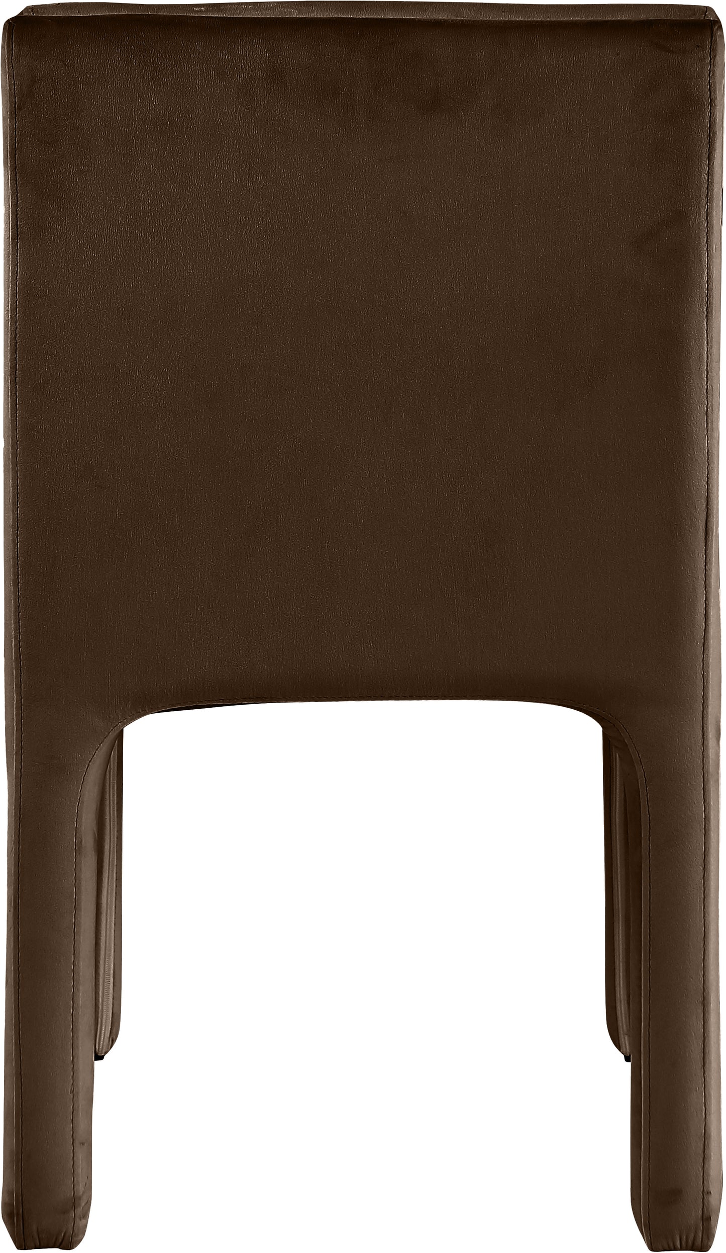 sun brown velvet dining chair c