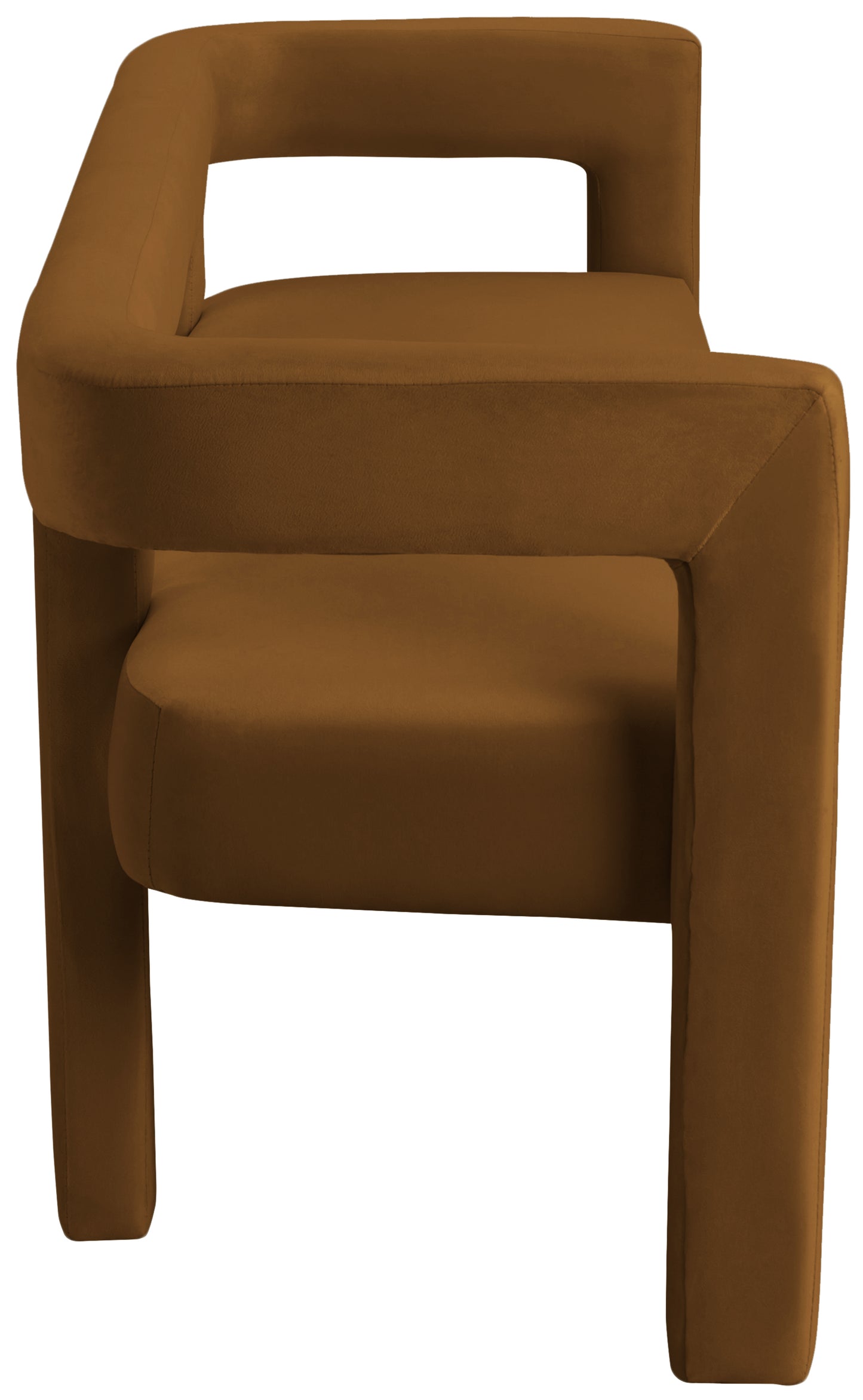 fairfax saddle velvet bench saddle