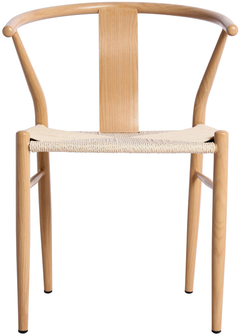 Farrah Beige Hand Woven Rope Dining Chair, 2-Piece (Style 2)