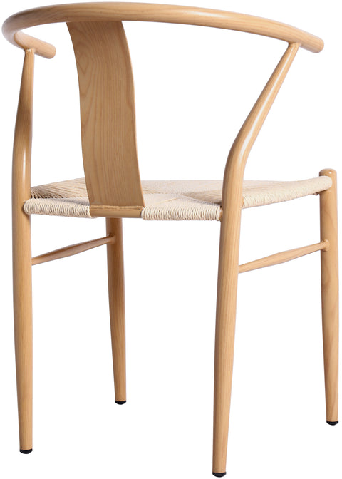 Farrah Beige Hand Woven Rope Dining Chair, 2-Piece (Style 2)