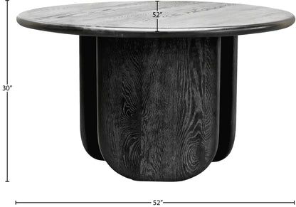 Doma Black Oak Dining Table T