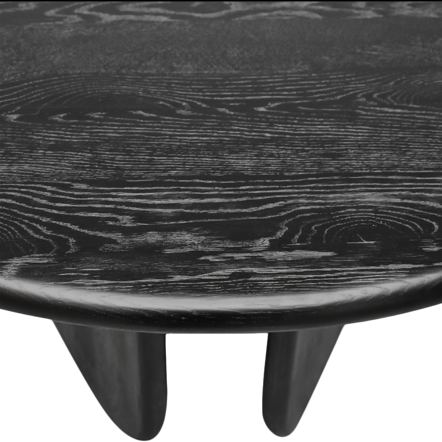 doma black oak dining table t