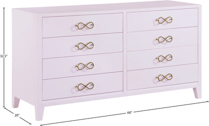 Rhodes Pink / Gold Dresser D