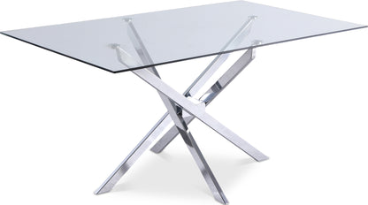 Rylan Chrome Dining Table