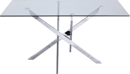 Rylan Chrome Dining Table