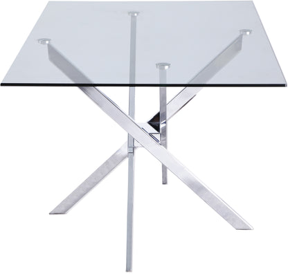 Rylan Chrome Dining Table