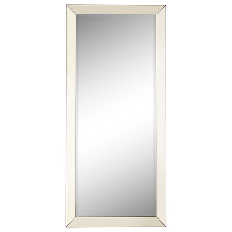 Yvaine 30 x 70 Inch Full Length Floor or Wall Mirror SilverMirror
