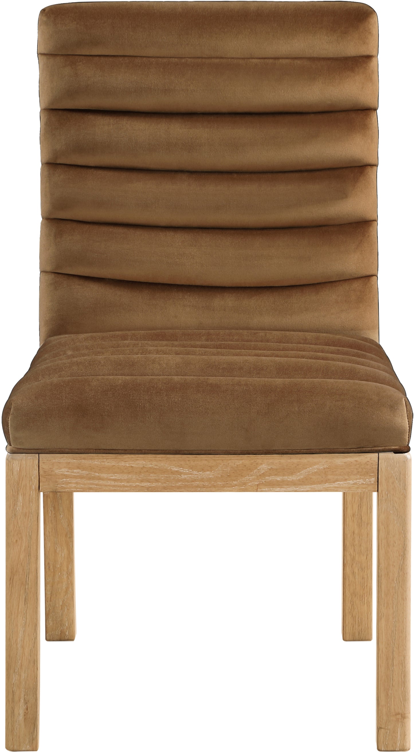 casablanca saddle velvet dining chair