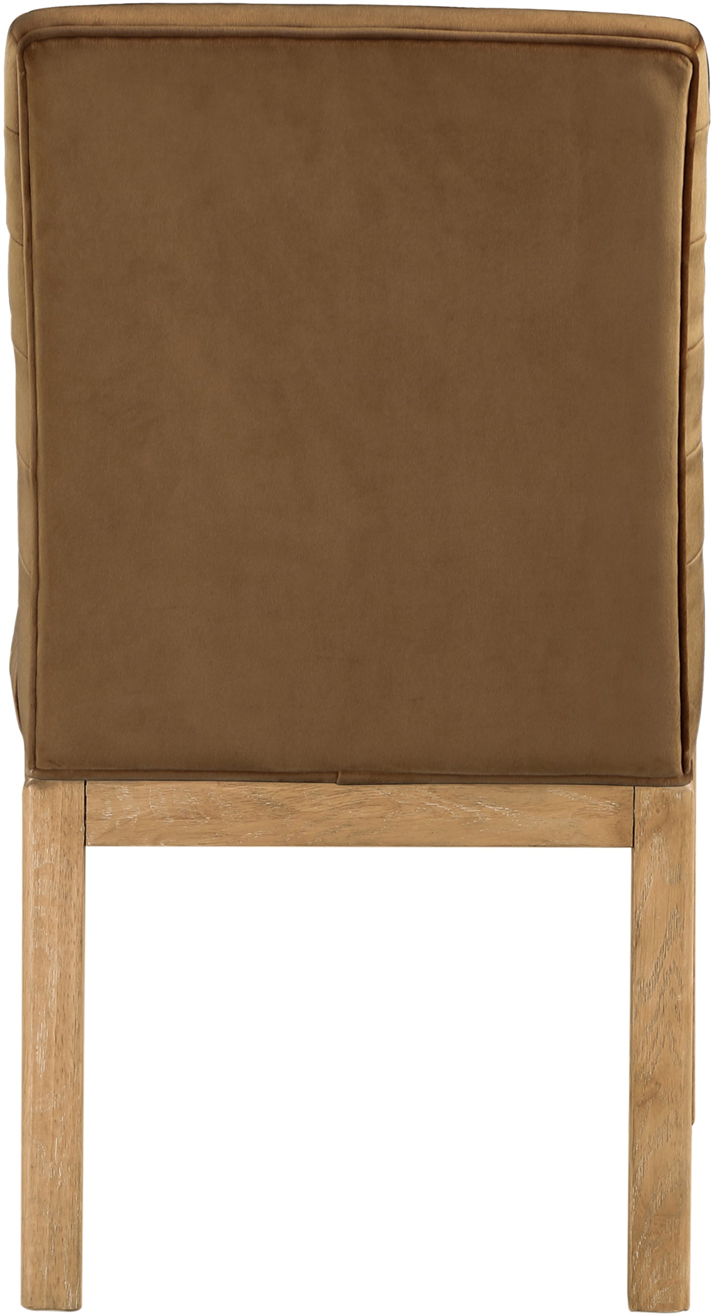 casablanca saddle velvet dining chair