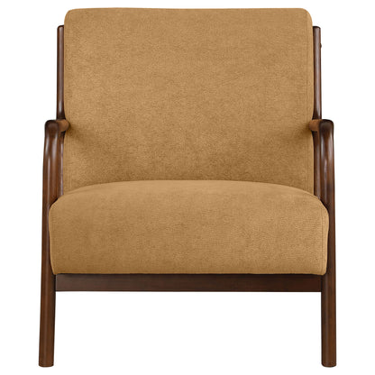 Jalen Upholstered Wood Frame Accent Chair HoneyHoney